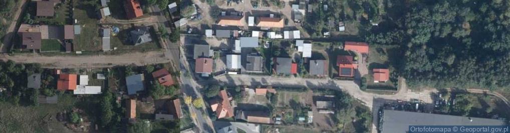 Zdjęcie satelitarne Topolowa ul.