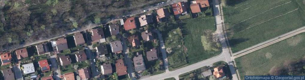 Zdjęcie satelitarne Topolowa ul.