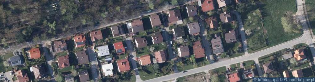 Zdjęcie satelitarne Topolowa ul.