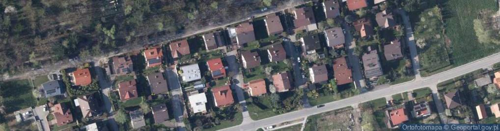 Zdjęcie satelitarne Topolowa ul.