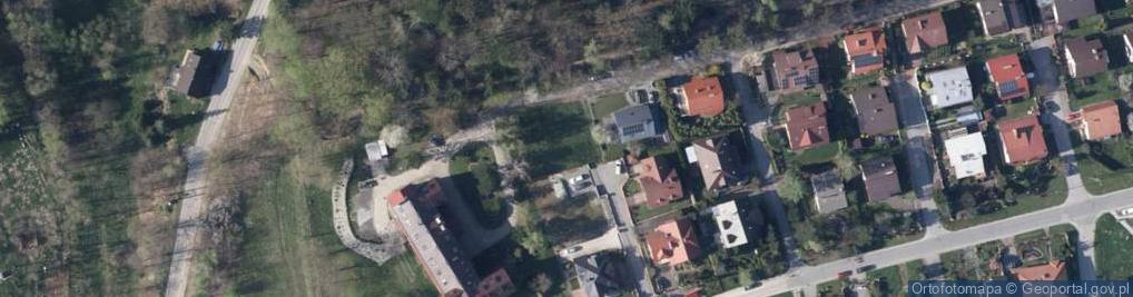 Zdjęcie satelitarne Topolowa ul.
