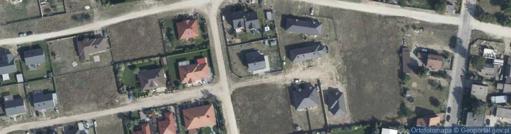 Zdjęcie satelitarne Topolowa ul.