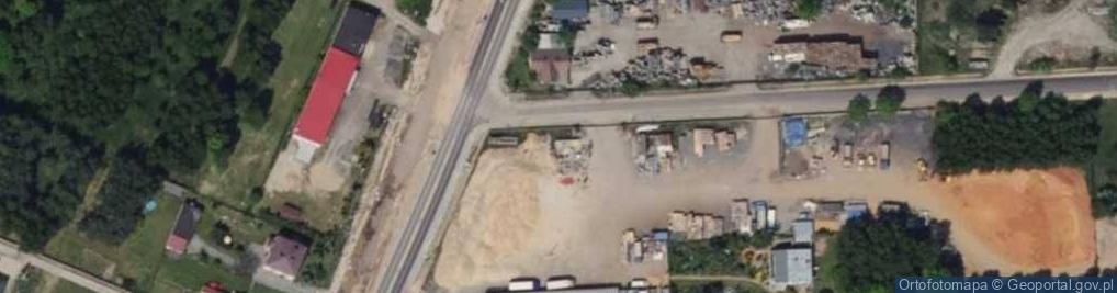 Zdjęcie satelitarne Topolowa ul.