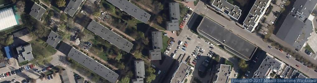 Zdjęcie satelitarne Tomcia Palucha ul.