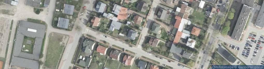 Zdjęcie satelitarne Topolowa ul.