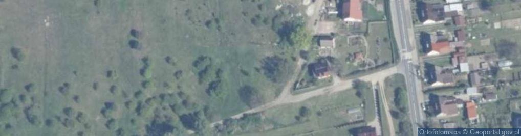 Zdjęcie satelitarne Topolowa ul.