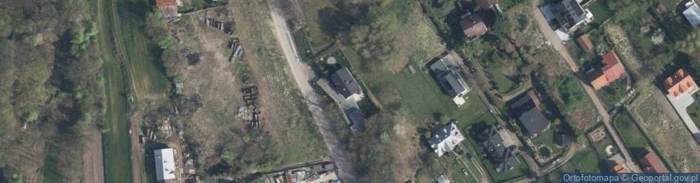 Zdjęcie satelitarne Topolowa ul.