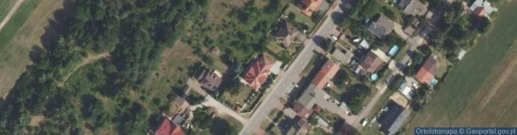 Zdjęcie satelitarne Topolowa ul.