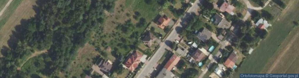 Zdjęcie satelitarne Topolowa ul.