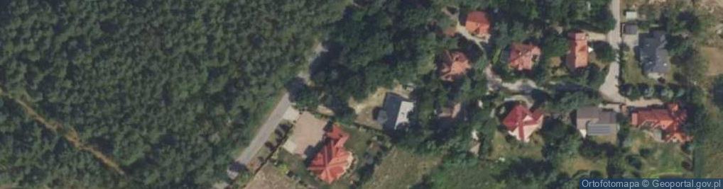 Zdjęcie satelitarne Topolowa ul.