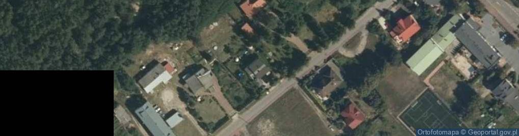 Zdjęcie satelitarne Topolowa ul.