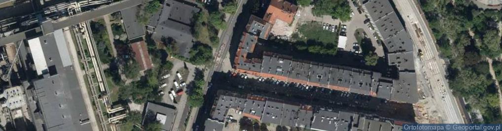 Zdjęcie satelitarne Tomasza Pierwszego, bp. ul.