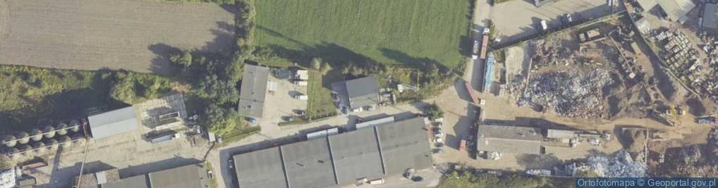 Zdjęcie satelitarne Towarowa ul.