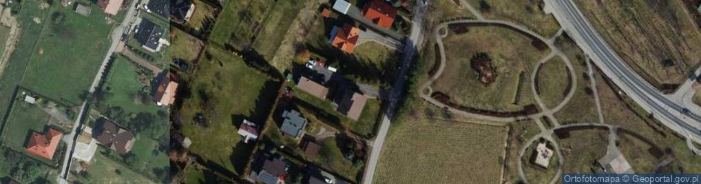 Zdjęcie satelitarne Topolowa ul.