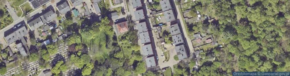 Zdjęcie satelitarne Tomeczka Antoniego, ks. ul.