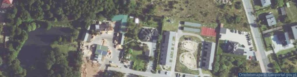 Zdjęcie satelitarne Topolowa ul.