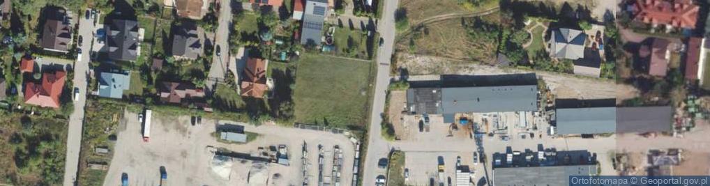 Zdjęcie satelitarne Topolowa ul.