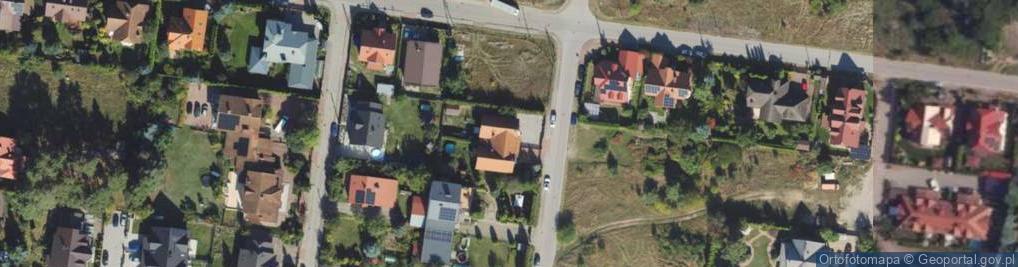 Zdjęcie satelitarne Topolowa ul.