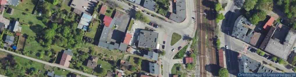 Zdjęcie satelitarne Towarowa ul.