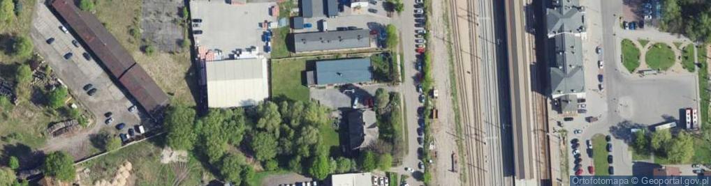 Zdjęcie satelitarne Towarowa ul.