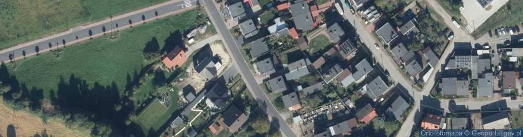 Zdjęcie satelitarne Topolowa ul.