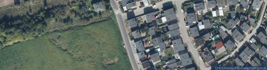 Zdjęcie satelitarne Topolowa ul.