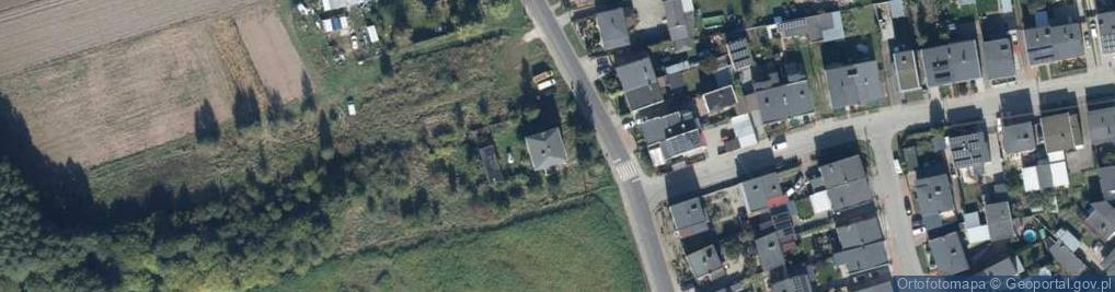 Zdjęcie satelitarne Topolowa ul.
