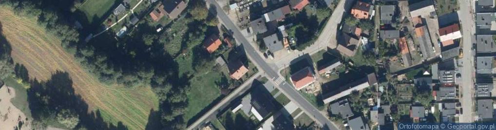 Zdjęcie satelitarne Topolowa ul.
