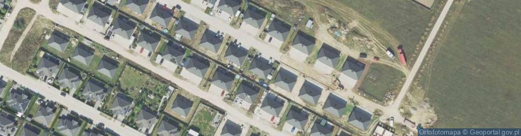 Zdjęcie satelitarne Topazowa ul.
