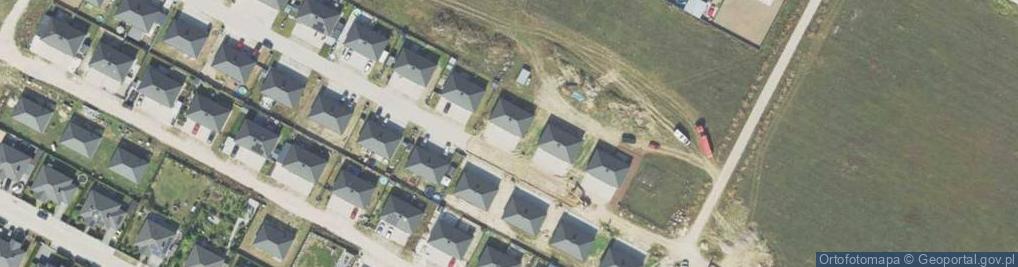 Zdjęcie satelitarne Topazowa ul.