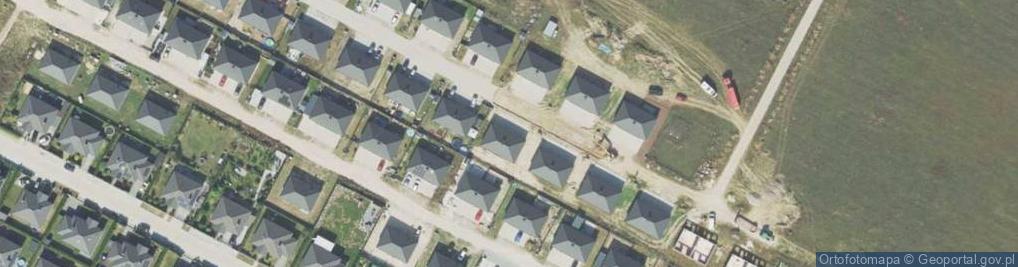 Zdjęcie satelitarne Topazowa ul.