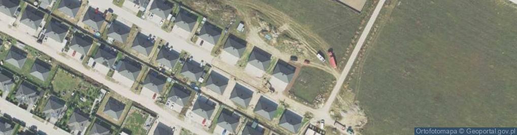 Zdjęcie satelitarne Topazowa ul.