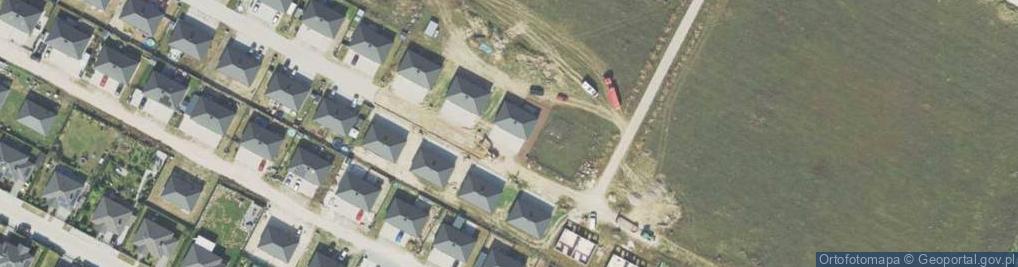 Zdjęcie satelitarne Topazowa ul.