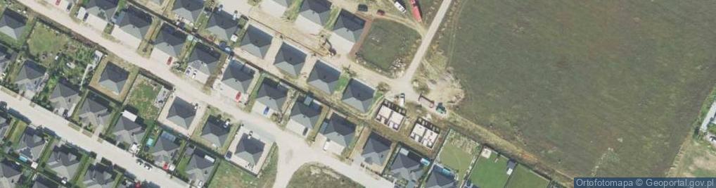 Zdjęcie satelitarne Topazowa ul.