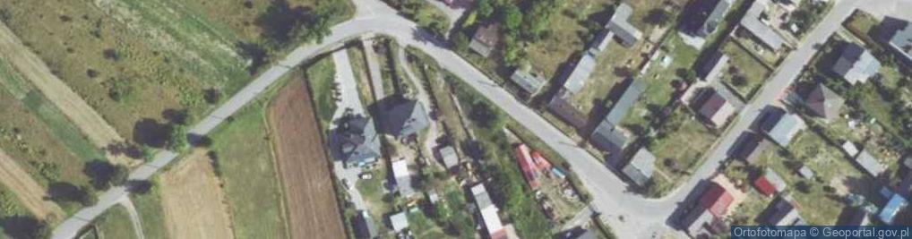 Zdjęcie satelitarne Topolowa ul.