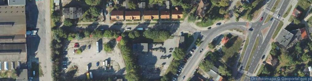 Zdjęcie satelitarne Towarowa ul.