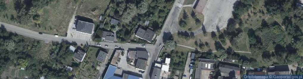 Zdjęcie satelitarne Towarowa ul.
