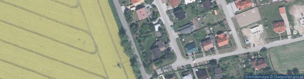 Zdjęcie satelitarne Topolowa ul.