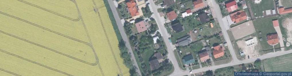 Zdjęcie satelitarne Topolowa ul.