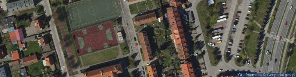 Zdjęcie satelitarne Traugutta Romualda, gen. ul.