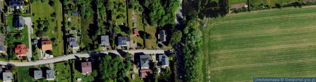 Zdjęcie satelitarne Trawiasta ul.