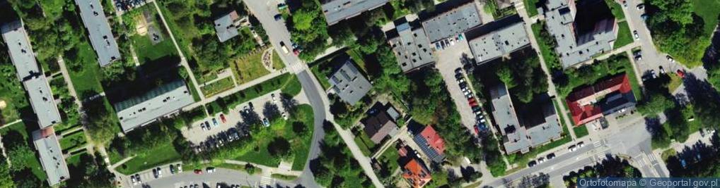 Zdjęcie satelitarne Trzech Diamentów ul.