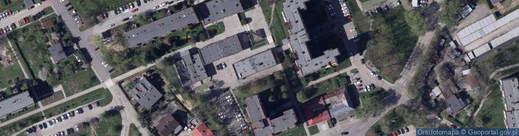 Zdjęcie satelitarne Trzech Diamentów ul.