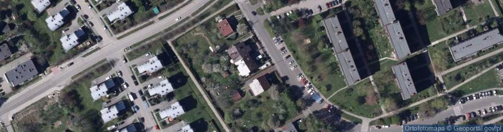Zdjęcie satelitarne Trzech Diamentów ul.