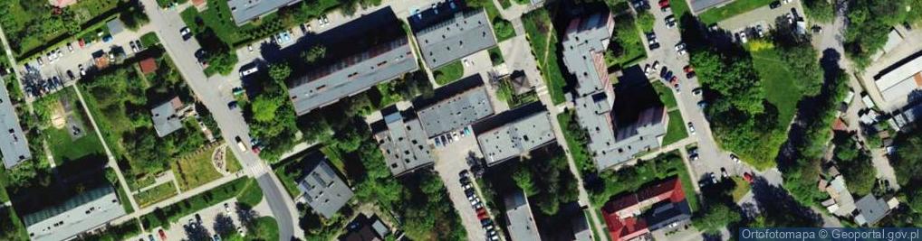 Zdjęcie satelitarne Trzech Diamentów ul.