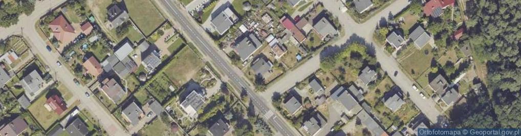 Zdjęcie satelitarne Trzcielska ul.