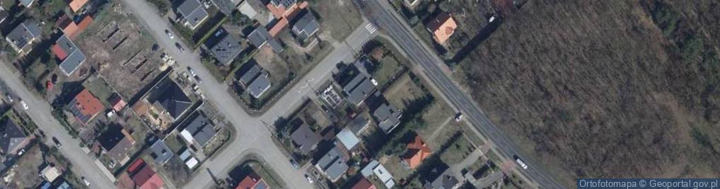 Zdjęcie satelitarne Trzcielska ul.
