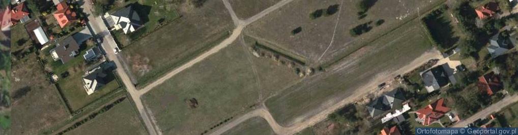 Zdjęcie satelitarne Trzech Dębów ul.