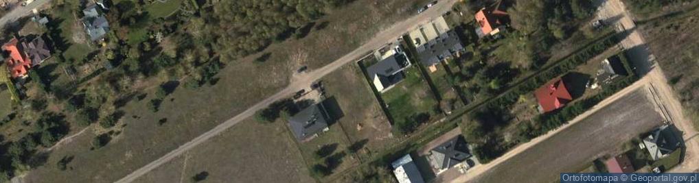 Zdjęcie satelitarne Trzech Dębów ul.