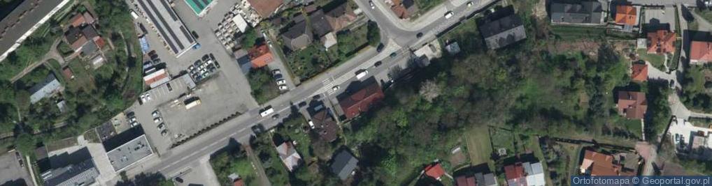 Zdjęcie satelitarne Trudna ul.